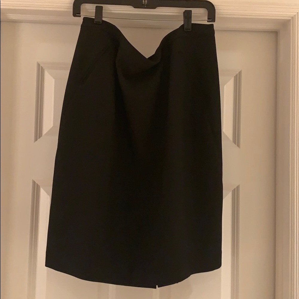 Black pencil shirt